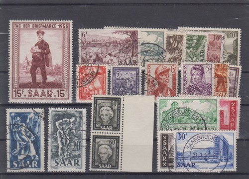 Briefmarken saarland lot - briefmarken,