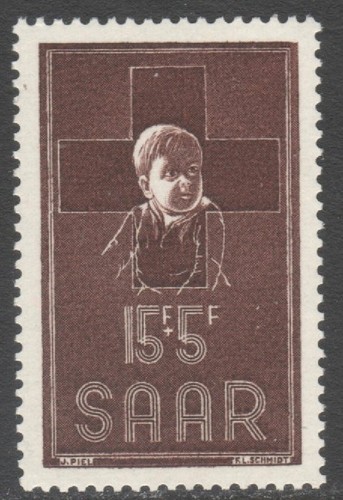 Saarland 1954 350 - saarland, 1954,