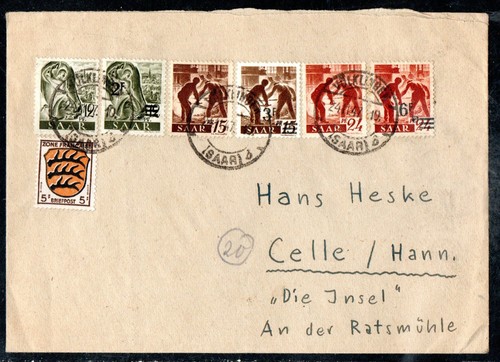 Saarland 1947 211 - ,