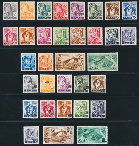 Saarland 1947 minr 206 - saarland, minr.