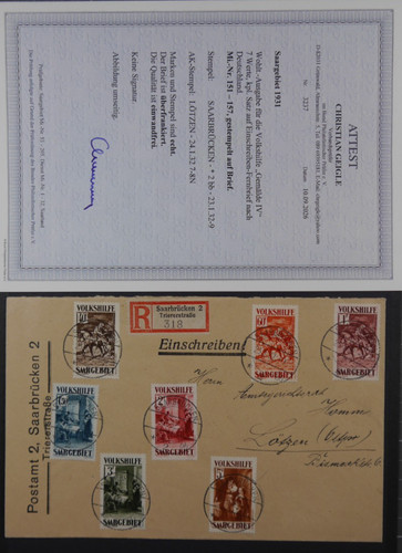 Treff saarland minr 151 157 - treff, 151-157