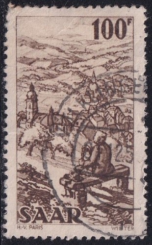 Briefmarke deutschland - briefmarke,