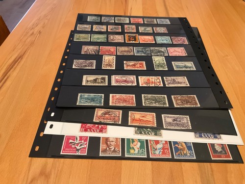 Briefmarken saarland - briefmarken, ab