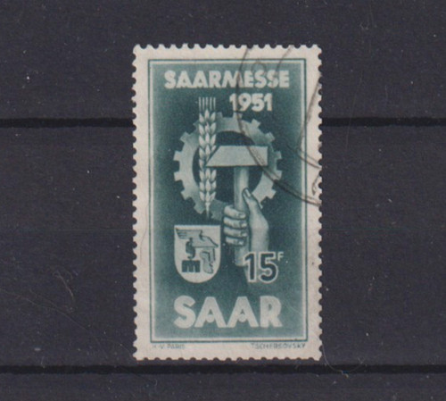 Saarland 1951 306 - mi.-nr.,