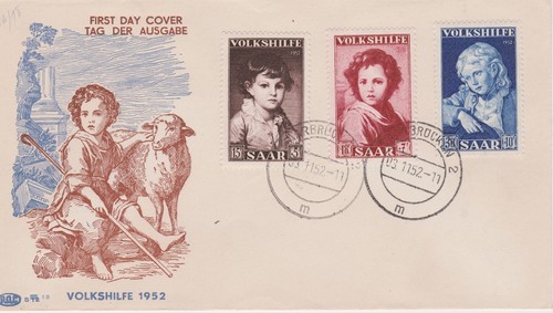 Saarland fdc 338 40 - saarland, nr.