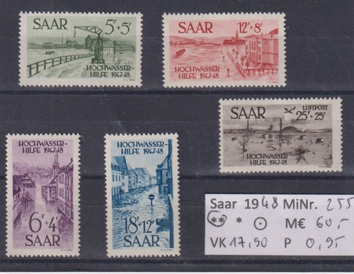Saarland 1948 255 - saarland,