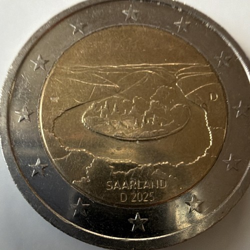 Euro gedenkmünze saarland - gedenkmünze,