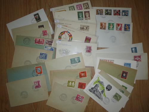 Saarland briefe fdc ab - -,