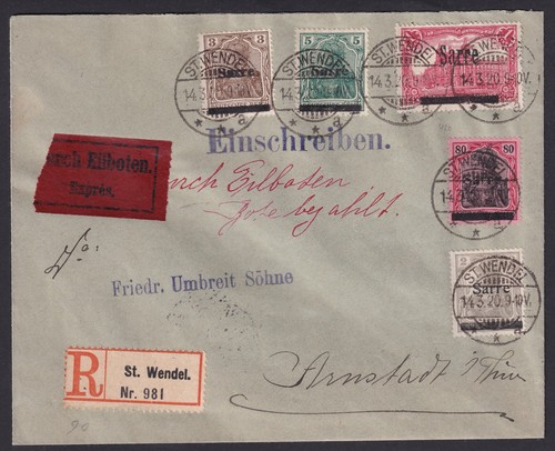 Saarland iii 4b - mi.nr, 3