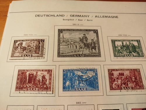 Saarland 1947 bis - bis, ende