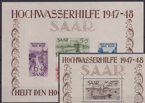 Saarland 1948 block 1 - mi-nr.,
