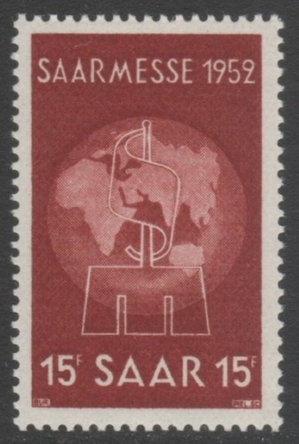 Saarland 1952 317 - 1952,, 317**