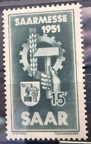 Saarland 1951 306 - saarland,