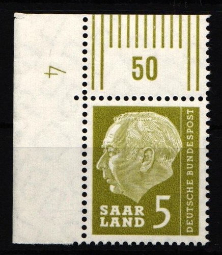 Saarland 384 postfrisch - 384,