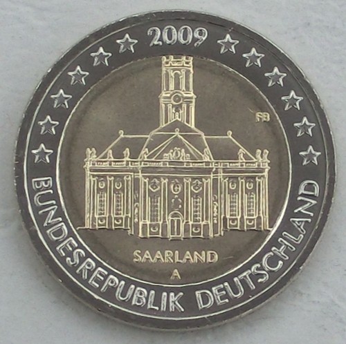 Euro gedenkmünze - 2,