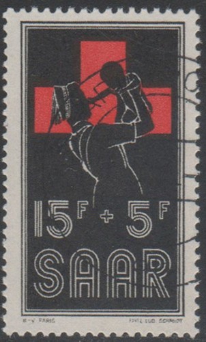 Saarland 1955 nr - mi.-nr., 360