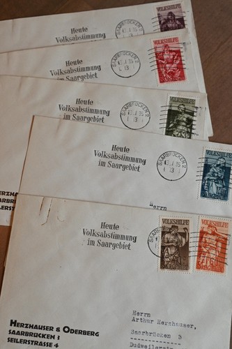 173 deutschland saarland 1935 - saarland,