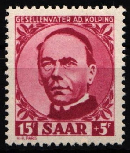 Saarland 289 postfrisch nb453 - saarland, #nb453