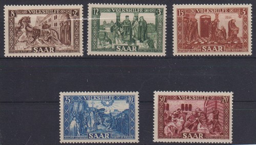 Saarland 1950 299 - 1950, 299-303