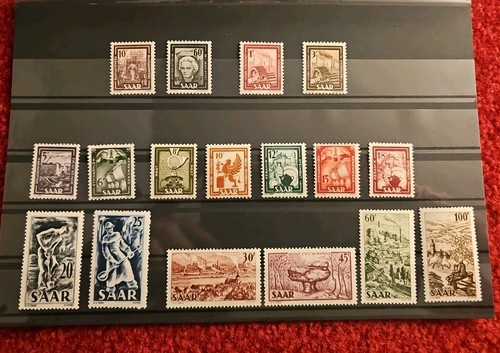Saarland 1949 minr 272 288 - minr, 272-288