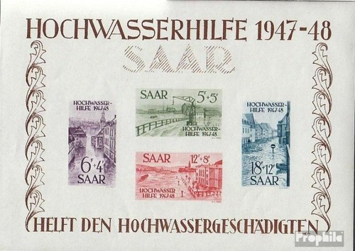 Briefmarken saarland 1948 - 1948, mi
