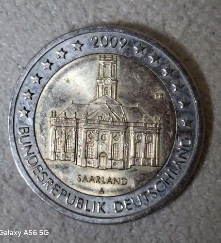 Euro gedenkmünze - 2,