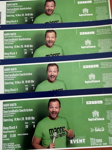 Mario barth saarlandhalle - –,