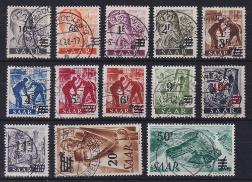 Saarland 1947 satz - saarland,
