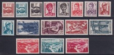 Saarland 1948 Mi.Nr. 239-254