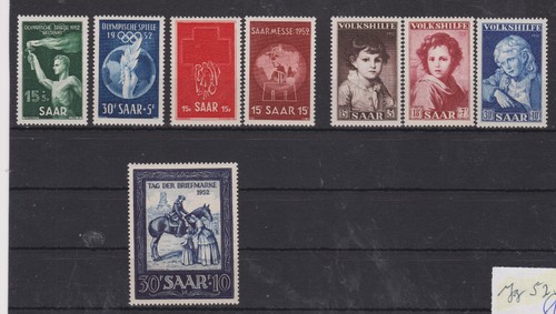Saarland jahrgang 1952 - saarland,